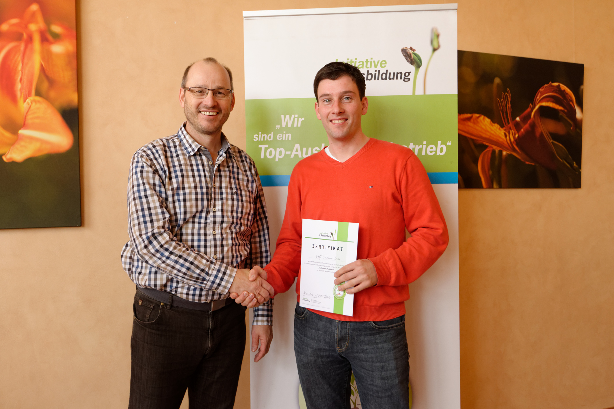 Initiative für Ausbildung Wolf Thimon Treu Initiative für Ausbildung Wolf Thimon Treu
